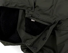 Kids ONLY rosin/black sherpa foret regnfrakke